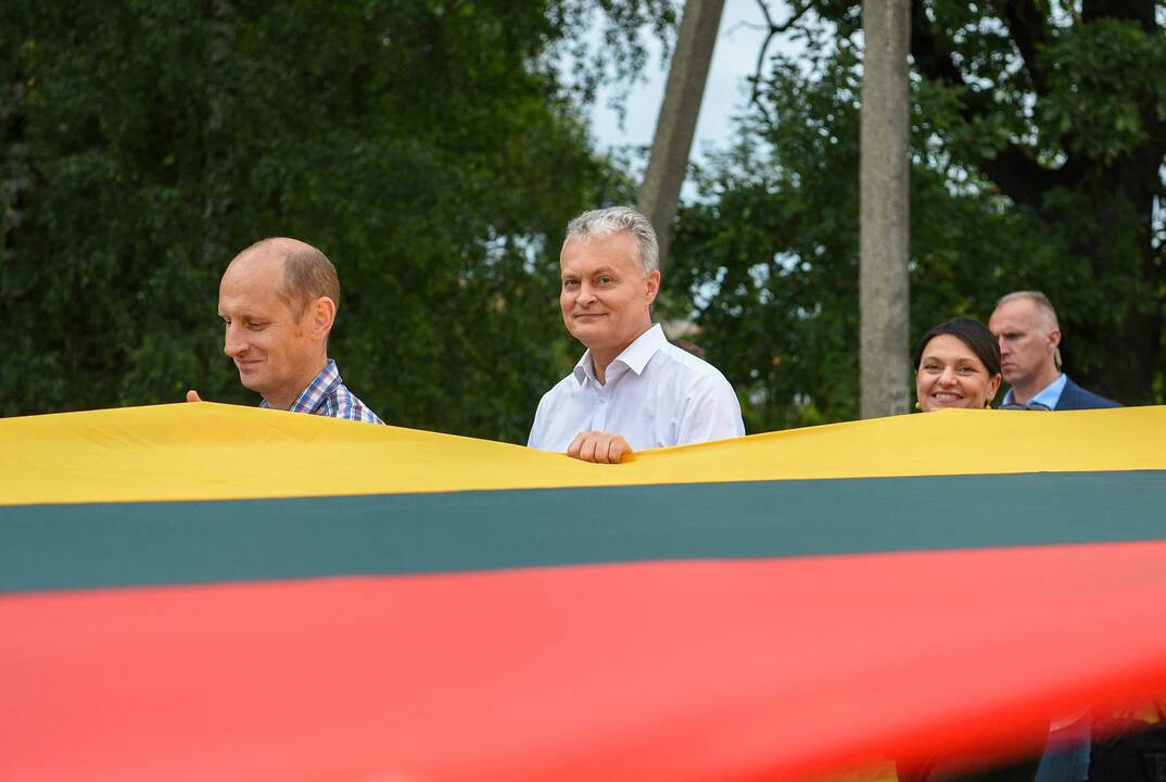 G. Nausėda Joniškėlio respublikos šimtmečio šventėje