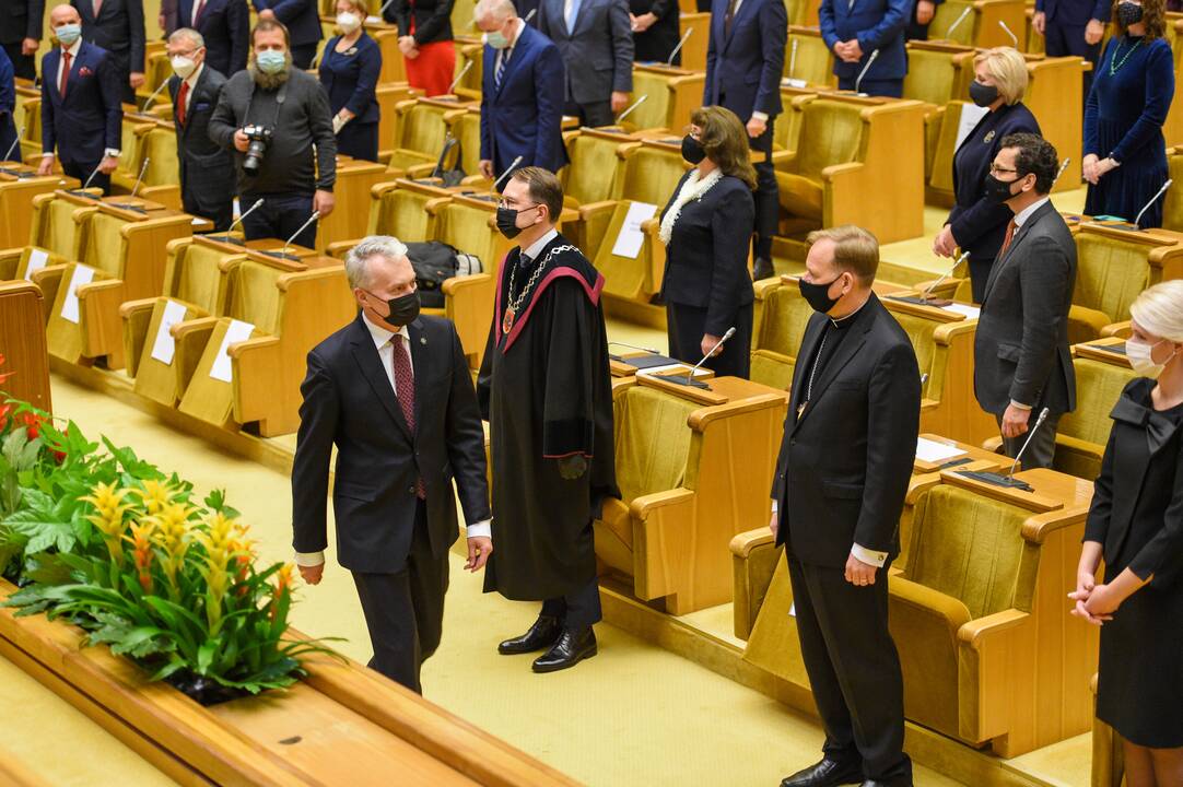 2020–2024 metų kadencijos Seimas pradėjo darbą