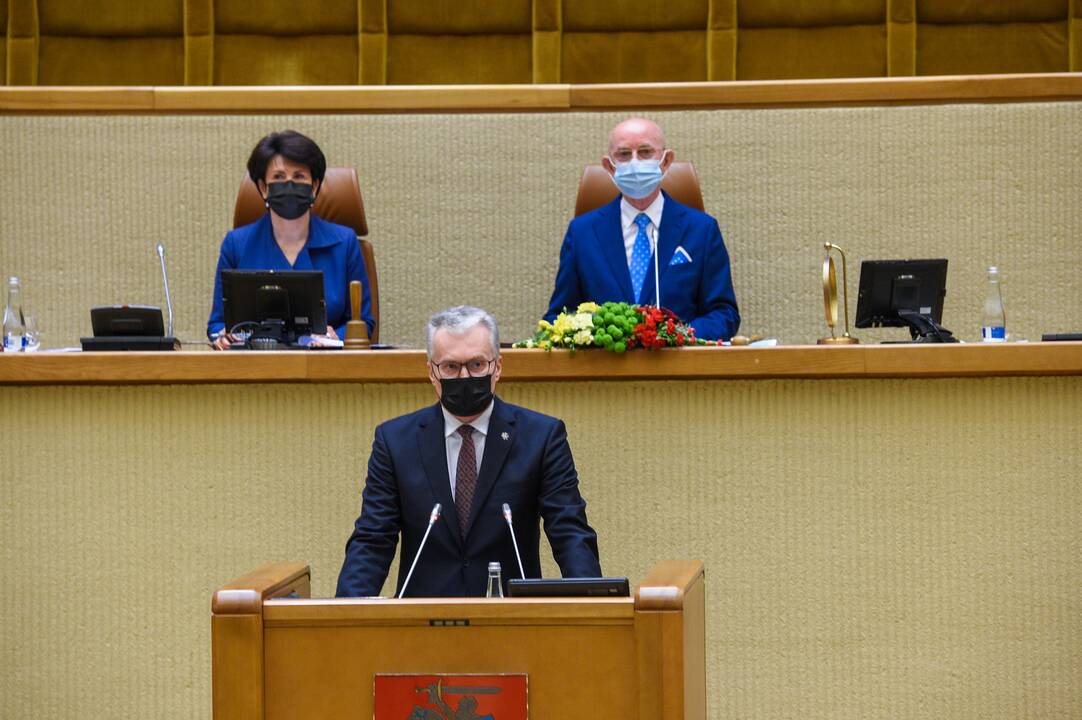 2020–2024 metų kadencijos Seimas pradėjo darbą