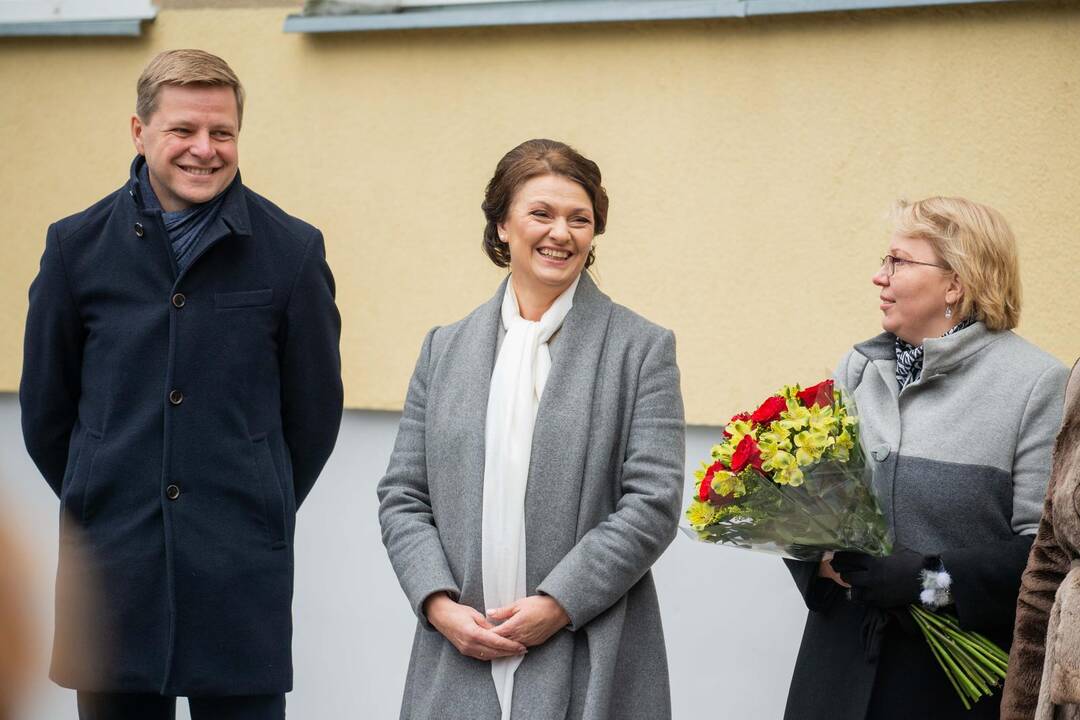 D. Nausėdienė lankėsi „Šeimos slėnyje“