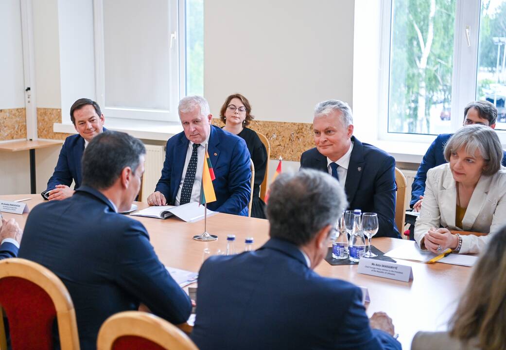 Lietuvos prezidentas susitiko su Ispanijos premjeru