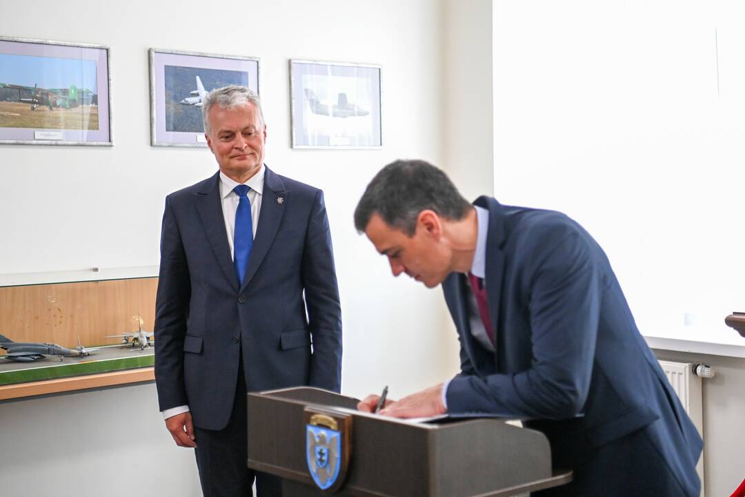 Lietuvos prezidentas susitiko su Ispanijos premjeru