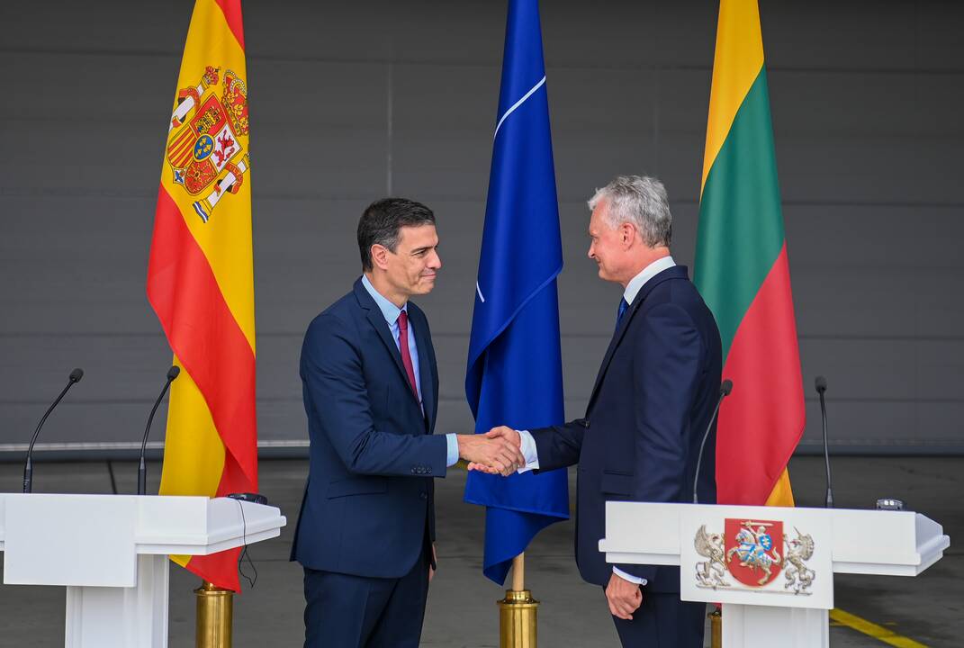 Lietuvos prezidentas susitiko su Ispanijos premjeru