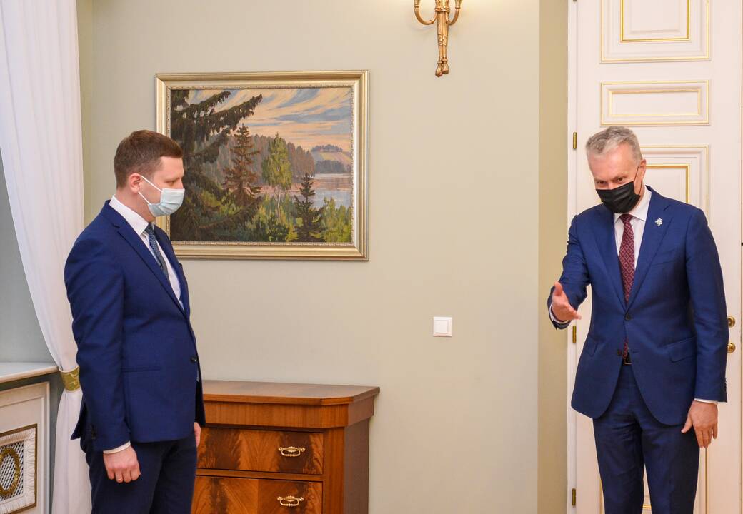 Prezidentas susitiko su S. Kairiu