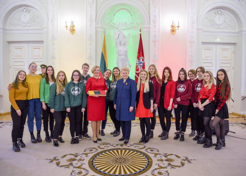 Akcijos „Vasario 16-ąją švęsk linksmai ir išradingai“ apdovanojimai