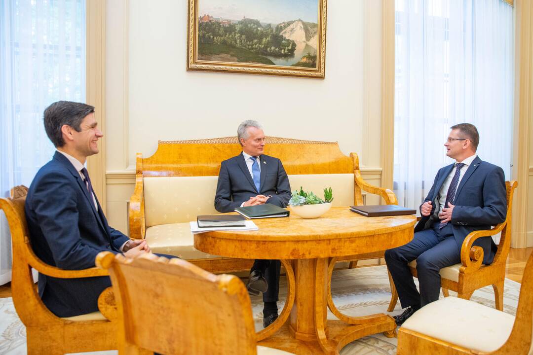 Gitanas Nausėda ir Arūnas Dulkys