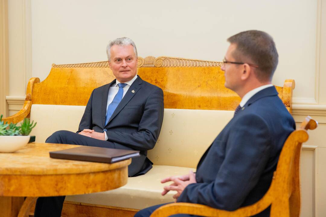 Gitanas Nausėda ir Arūnas Dulkys