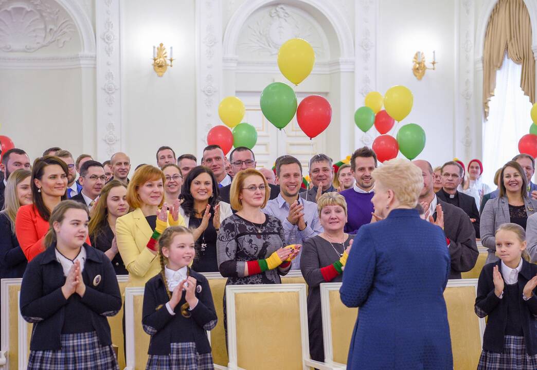 Akcijos „Vasario 16-ąją švęsk linksmai ir išradingai“ apdovanojimai