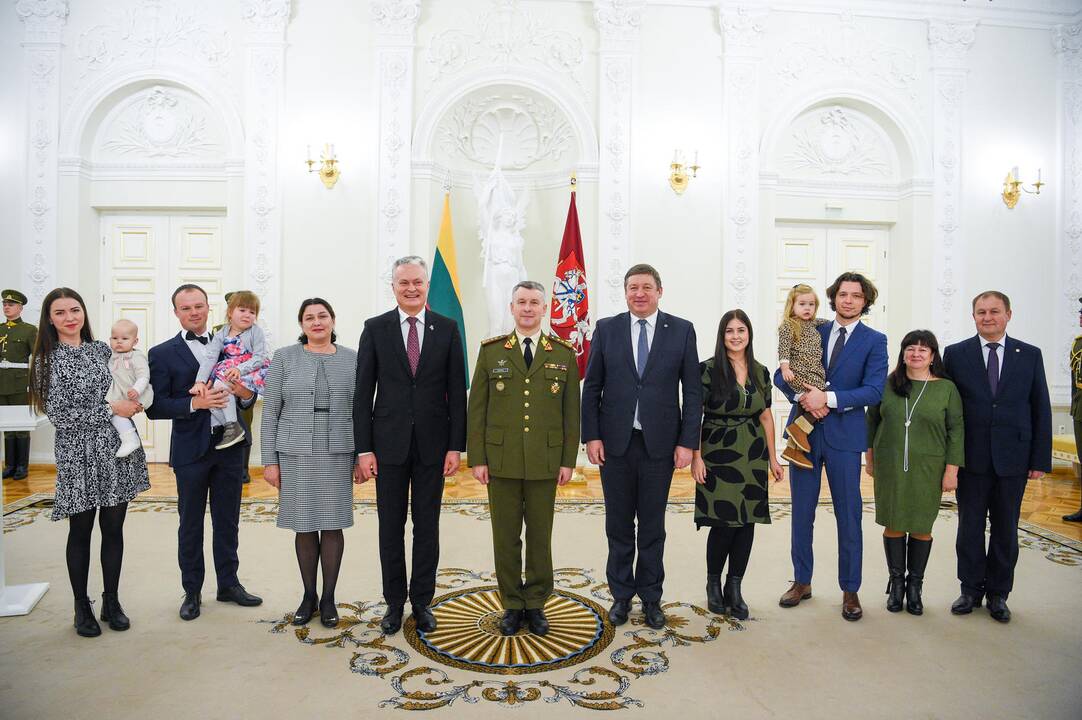 Laipsnių Lietuvos karininkams suteikimas