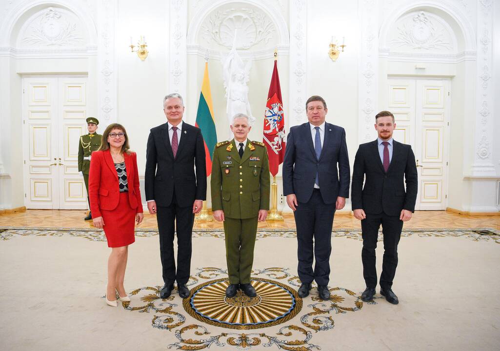 Laipsnių Lietuvos karininkams suteikimas