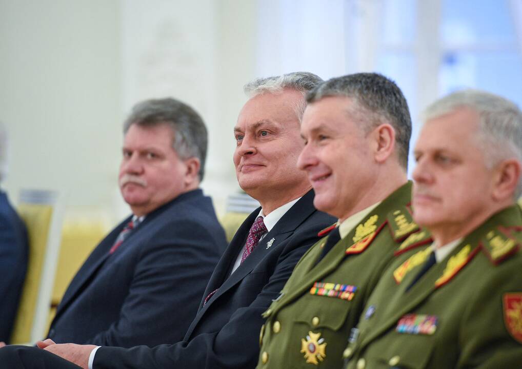 Laipsnių Lietuvos karininkams suteikimas
