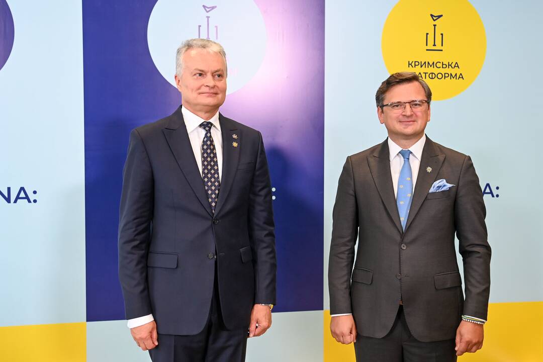 Prezidentas dalyvauja Krymo platformos inauguraciniame susitikime