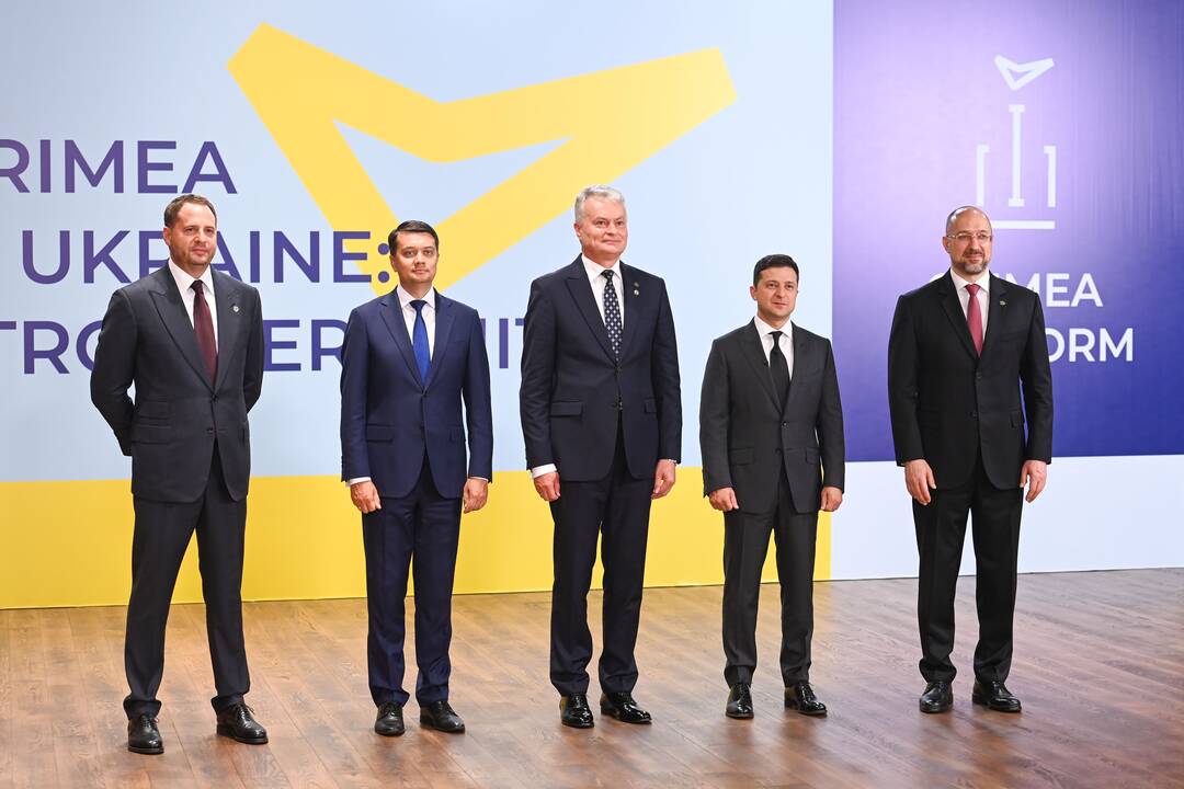 Prezidentas dalyvauja Krymo platformos inauguraciniame susitikime