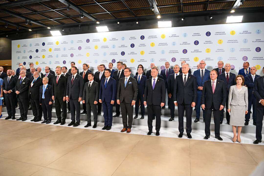 Prezidentas dalyvauja Krymo platformos inauguraciniame susitikime