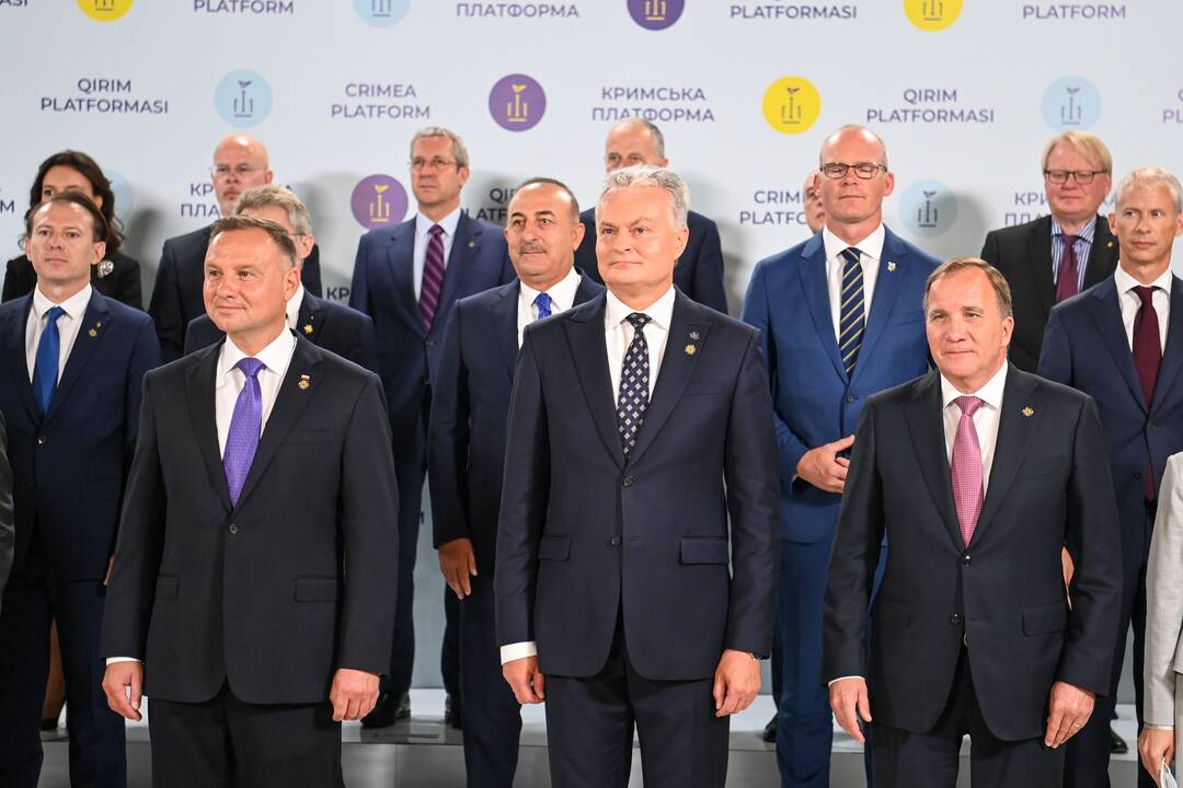 Prezidentas dalyvauja Krymo platformos inauguraciniame susitikime