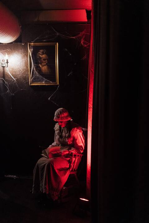 Šiurpą kelianti vakarienė „Haunted Dinner“