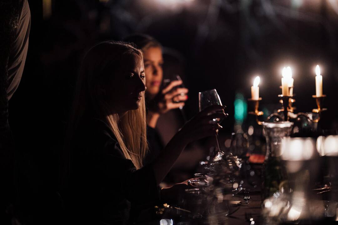 Šiurpą kelianti vakarienė „Haunted Dinner“