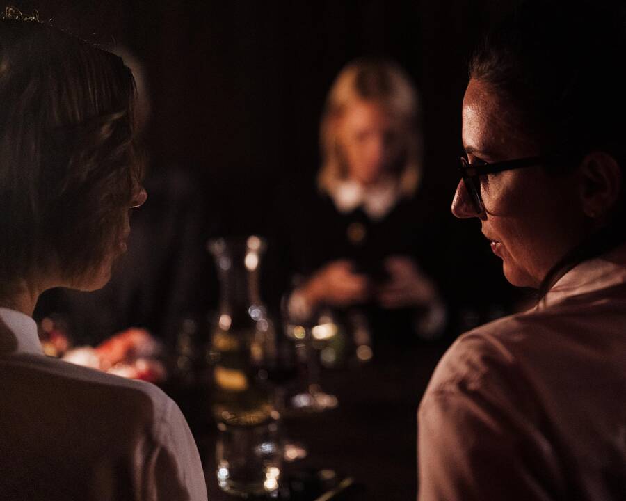 Šiurpą kelianti vakarienė „Haunted Dinner“