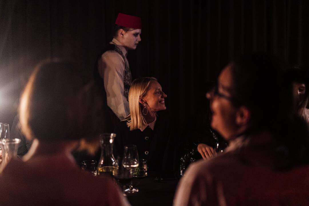 Šiurpą kelianti vakarienė „Haunted Dinner“