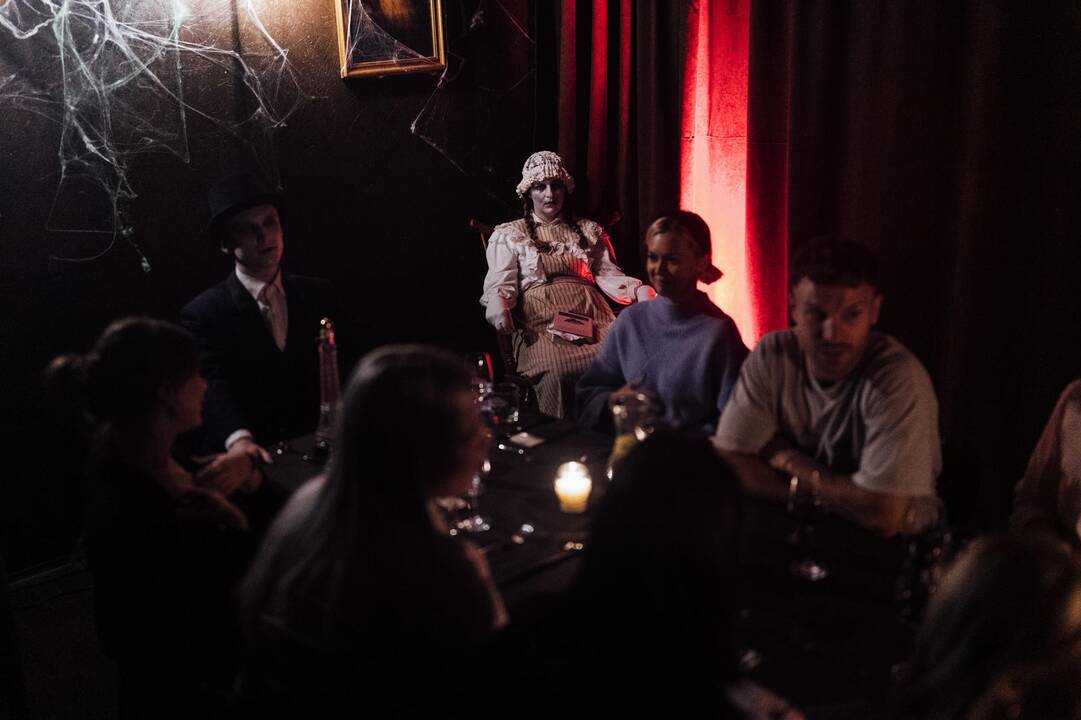 Šiurpą kelianti vakarienė „Haunted Dinner“