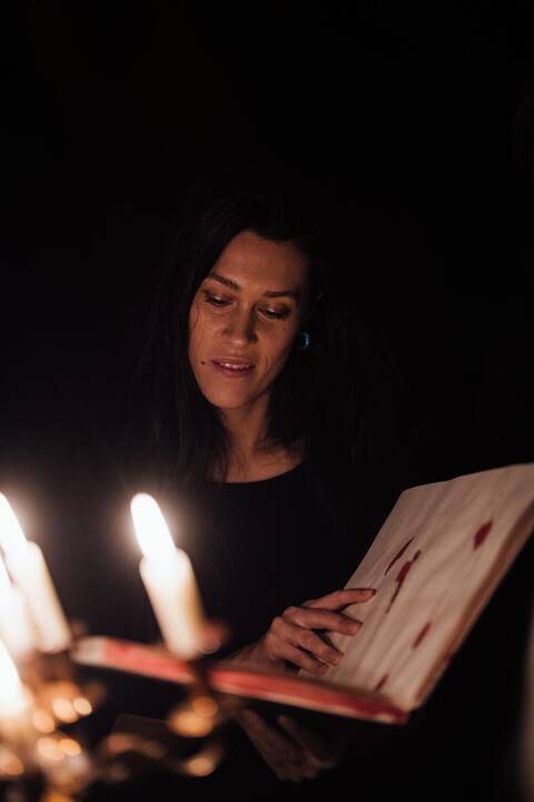 Šiurpą kelianti vakarienė „Haunted Dinner“