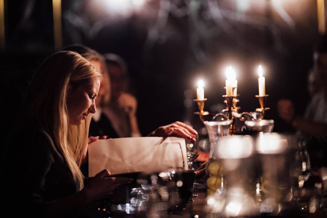 Šiurpą kelianti vakarienė „Haunted Dinner“