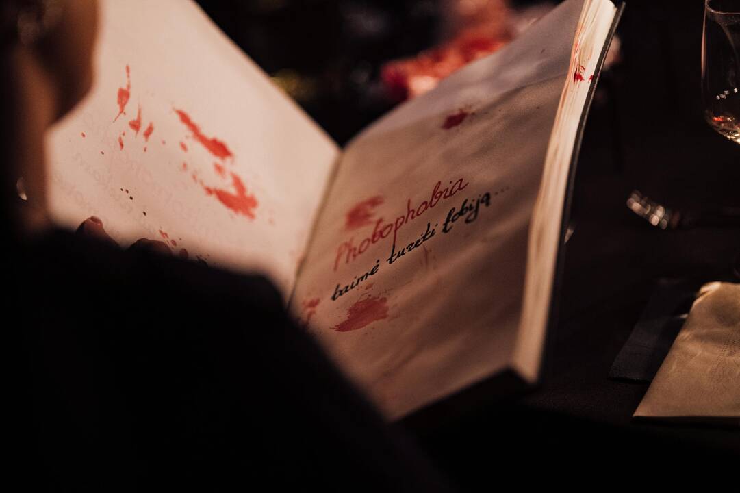 Šiurpą kelianti vakarienė „Haunted Dinner“