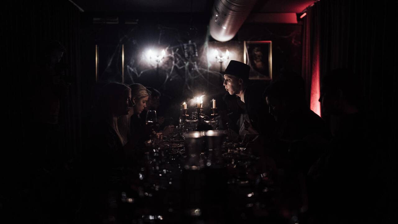 Šiurpą kelianti vakarienė „Haunted Dinner“