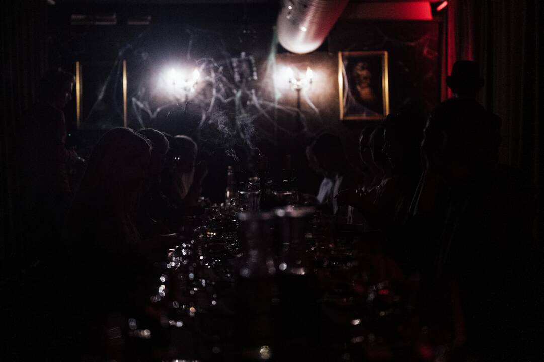 Šiurpą kelianti vakarienė „Haunted Dinner“