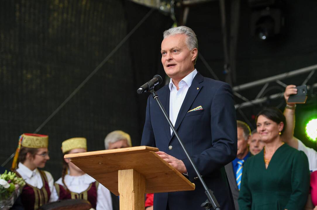 G. Nausėda Joniškėlio respublikos šimtmečio šventėje