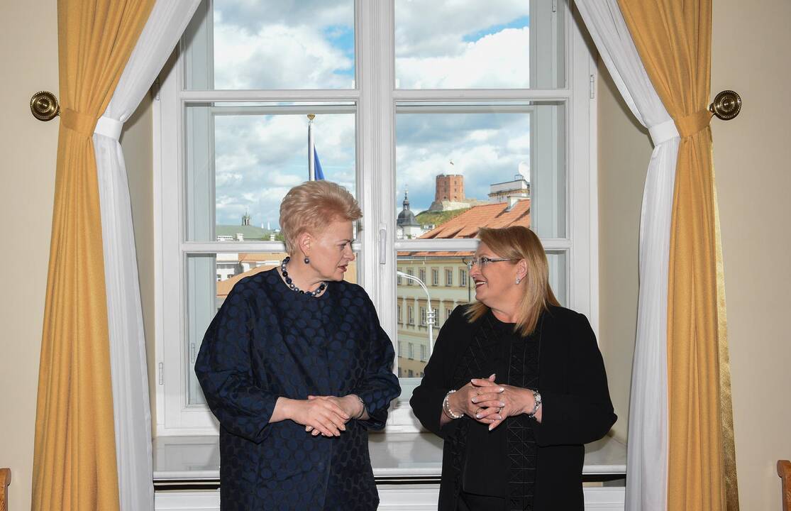 Marie Louise Coleiro Preca ir Dalia Grybauskaitė