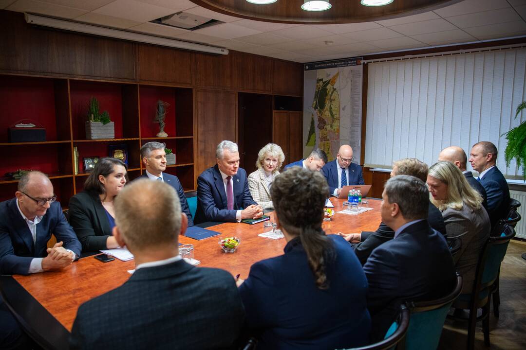 Prezidento darbo diena Klaipėdoje