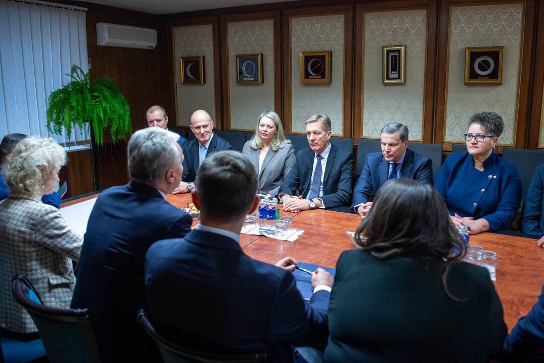 Prezidento darbo diena Klaipėdoje