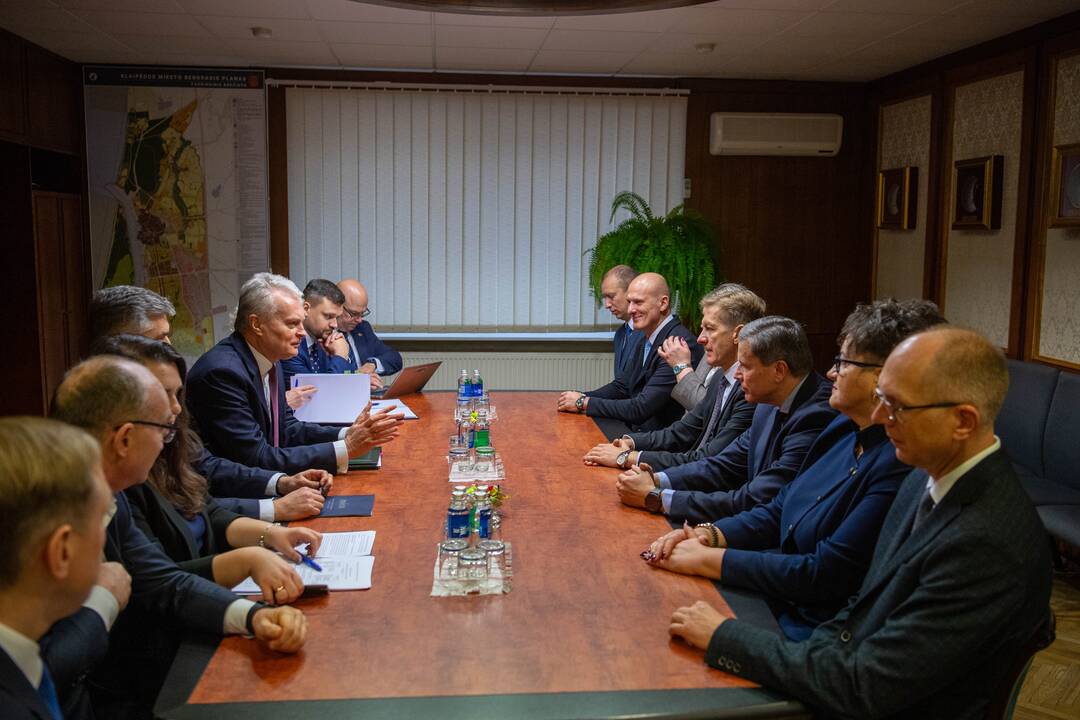 Prezidento darbo diena Klaipėdoje
