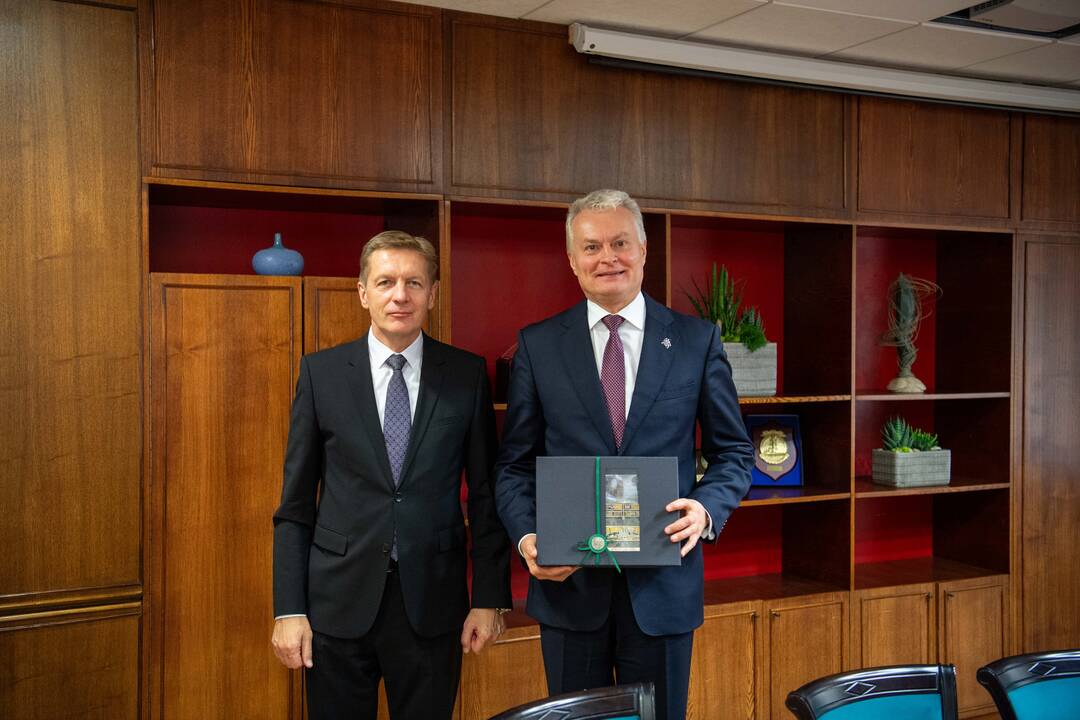 Prezidento darbo diena Klaipėdoje
