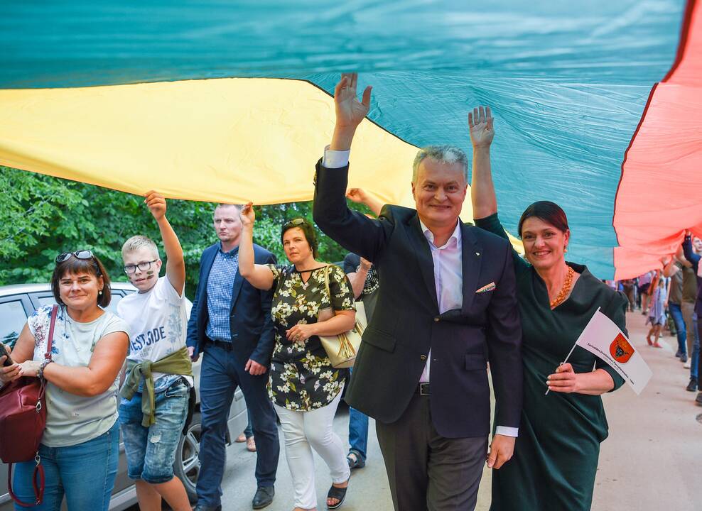 G. Nausėda Joniškėlio respublikos šimtmečio šventėje