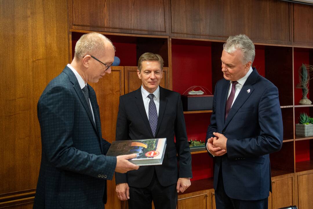 Prezidento darbo diena Klaipėdoje