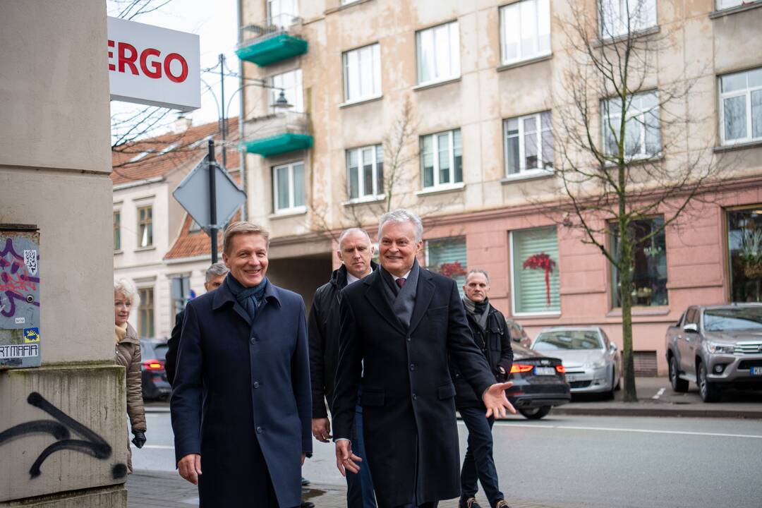 Prezidento darbo diena Klaipėdoje