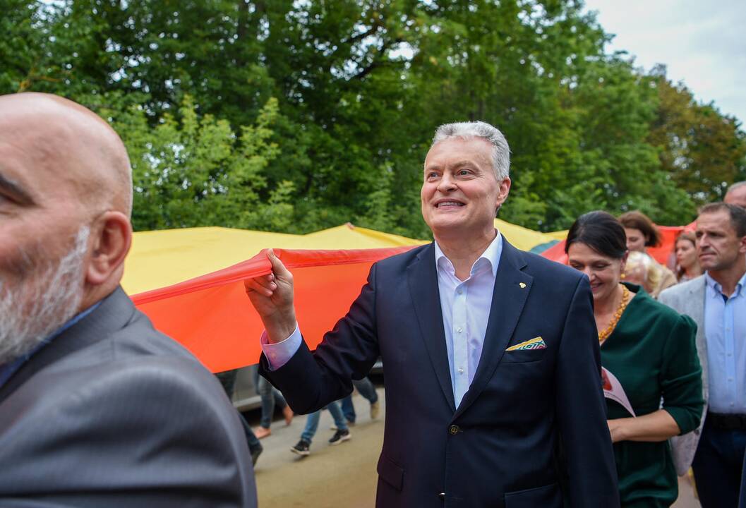 G. Nausėda Joniškėlio respublikos šimtmečio šventėje