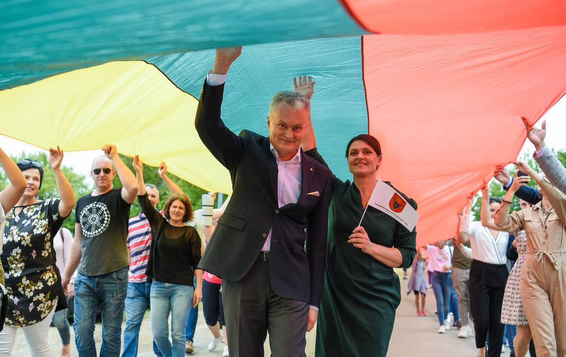 G. Nausėda Joniškėlio respublikos šimtmečio šventėje