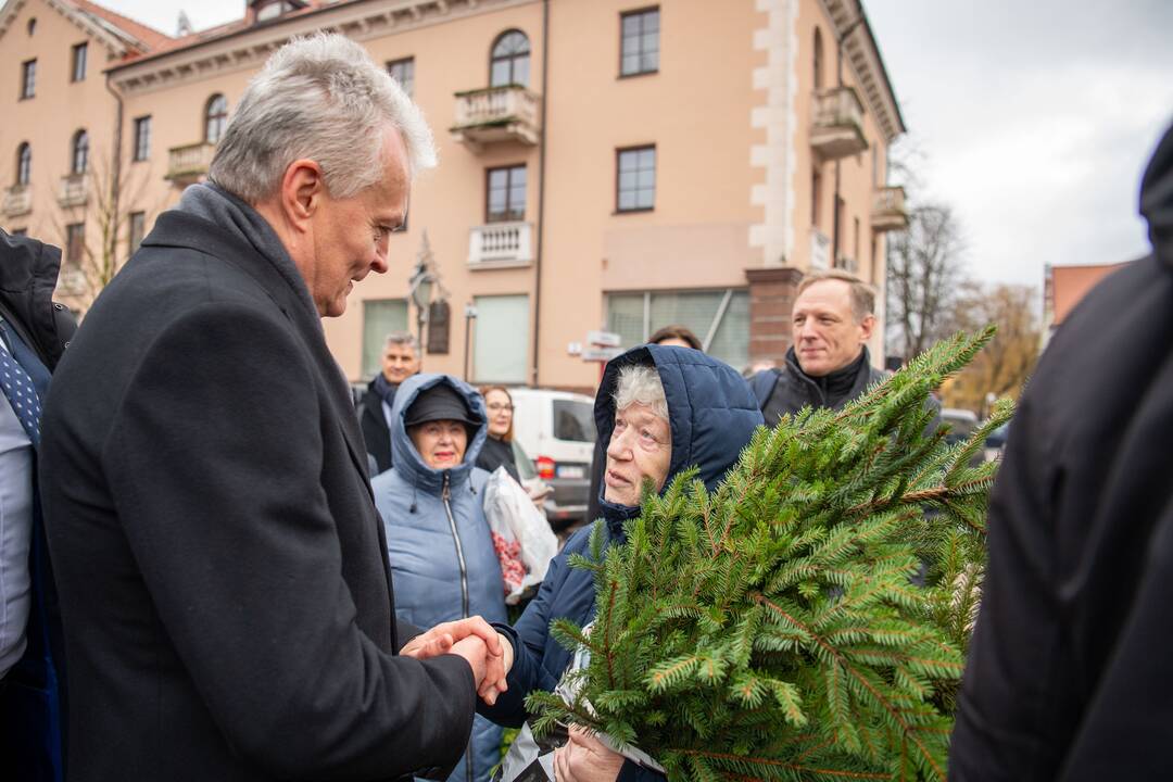 Prezidento darbo diena Klaipėdoje