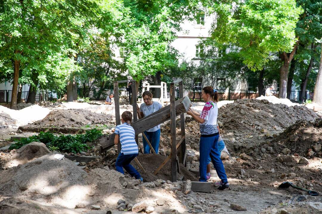 Didžiosios sinagogos archeologiniai radiniai