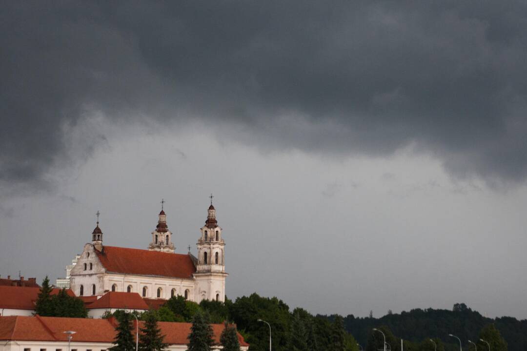 Lietus tvindo namus: kritiškiausia padėtis – Vilniuje ir uostamiestyje