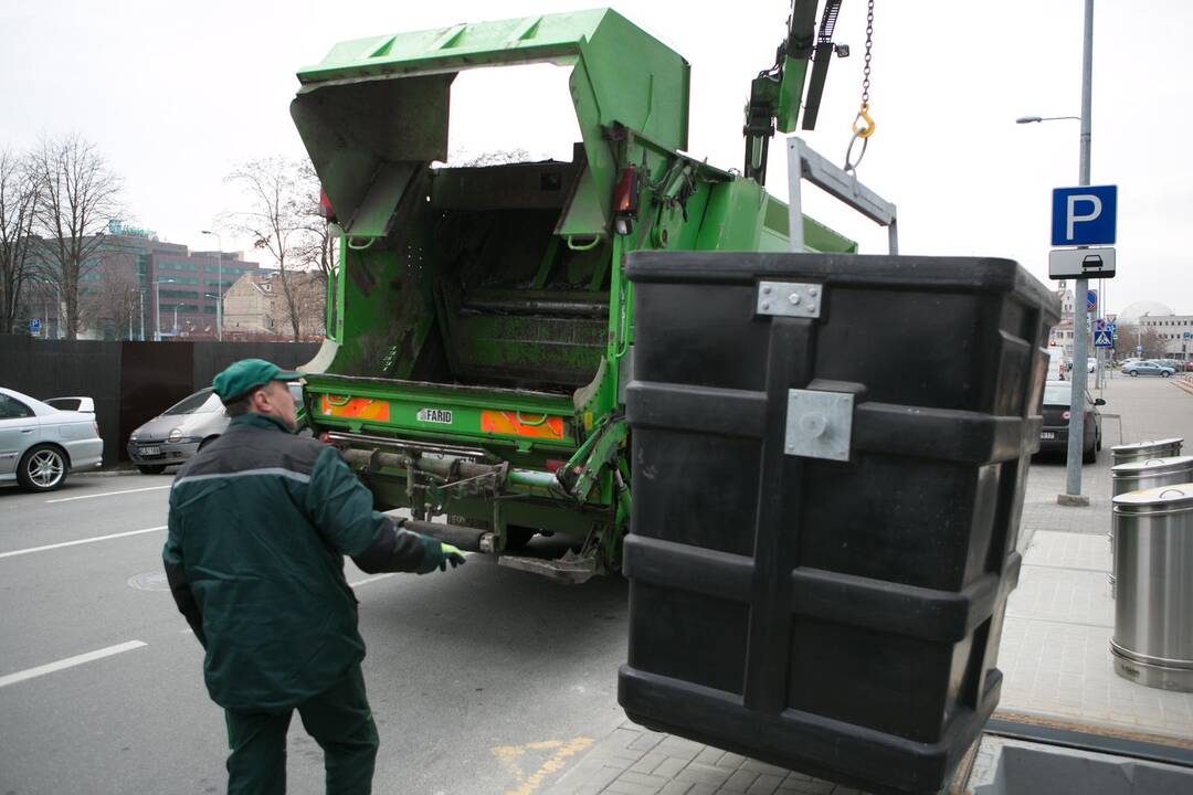 Nuo kitų metų už komunalinių atliekų išvežimą mokėsime pagal naują tvarką