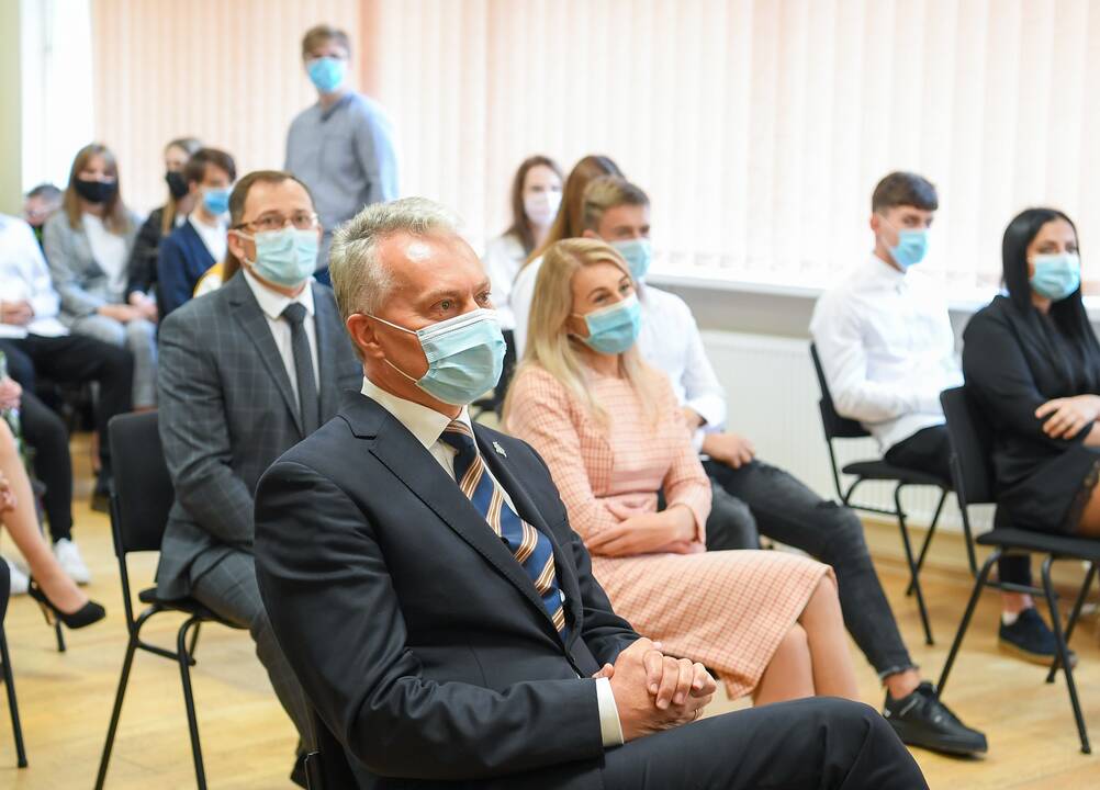 G. Nausėda Mokslo ir žinių dienos renginiuose