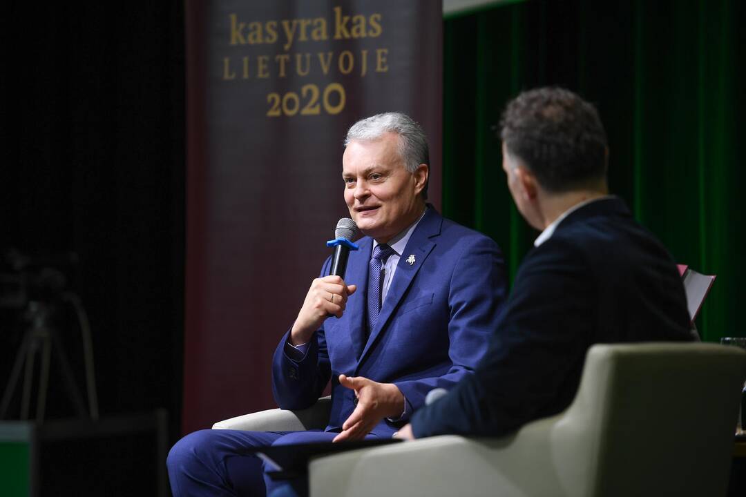 Prezidentas lankosi Vilniaus knygų mugėje