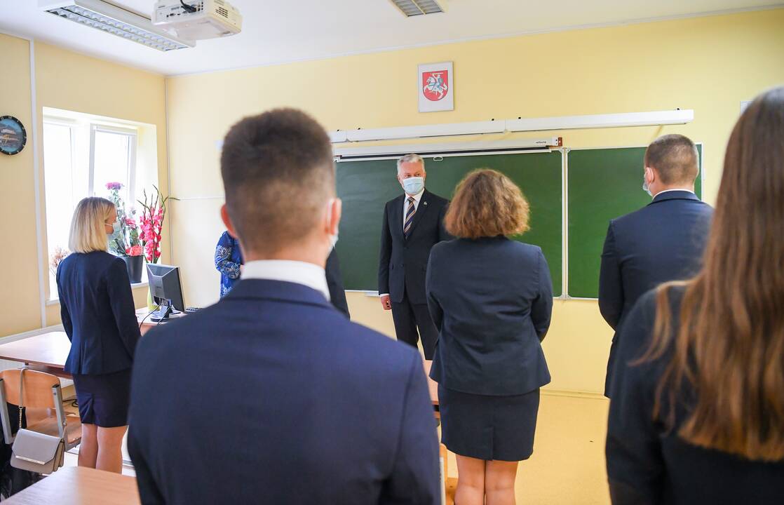 G. Nausėda Mokslo ir žinių dienos renginiuose