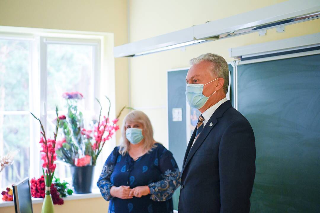 G. Nausėda Mokslo ir žinių dienos renginiuose