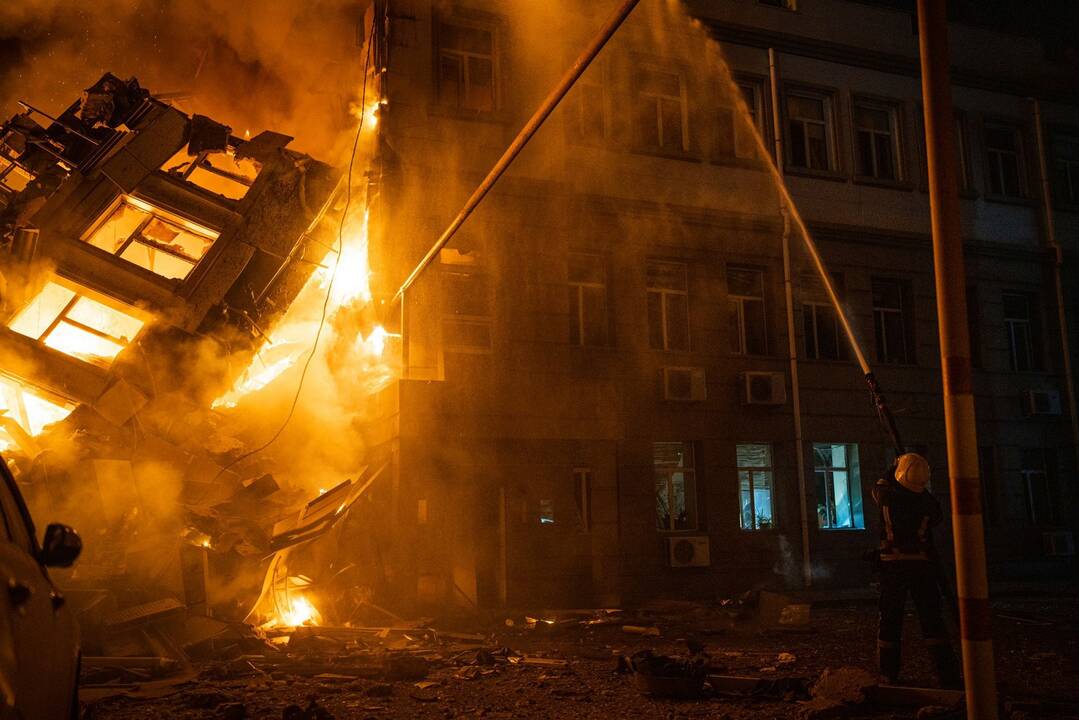 Pareigūnai: Rusija vėl atakavo Odesos sritį
