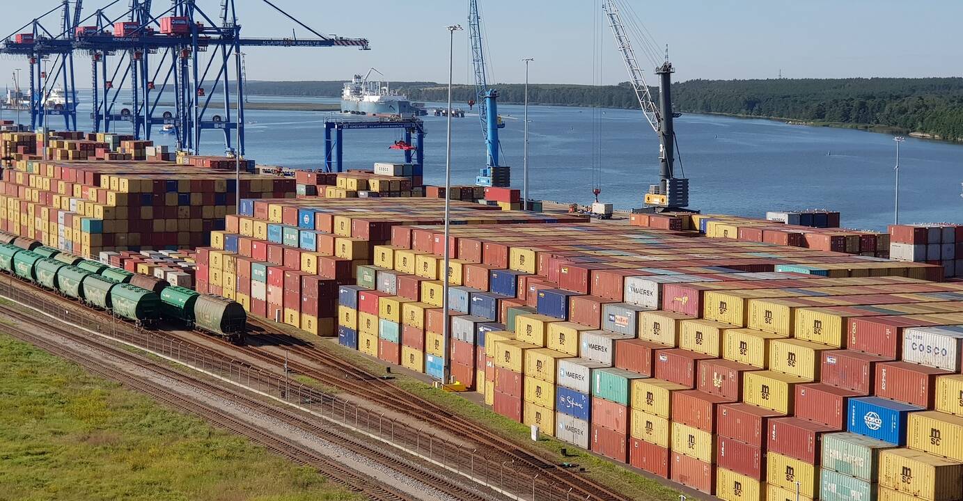 Globalizacija: konteinerių gabenimo sutrikimo padarinius matėme ir Klaipėdos uoste.